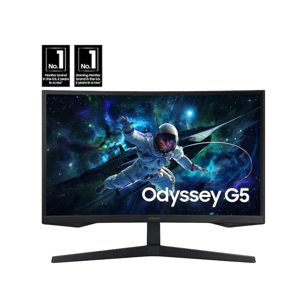 Samsung Gaming Monitor Odyssey G55C  32Inch 1MS-165Hz QHD Samsung Gaming Monitor Odyssey G55C  32Inch 1MS-165Hz QHD